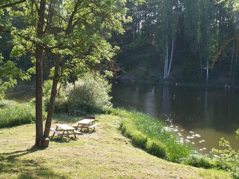 Upmali Hotel Tērvete Eksteriør billede